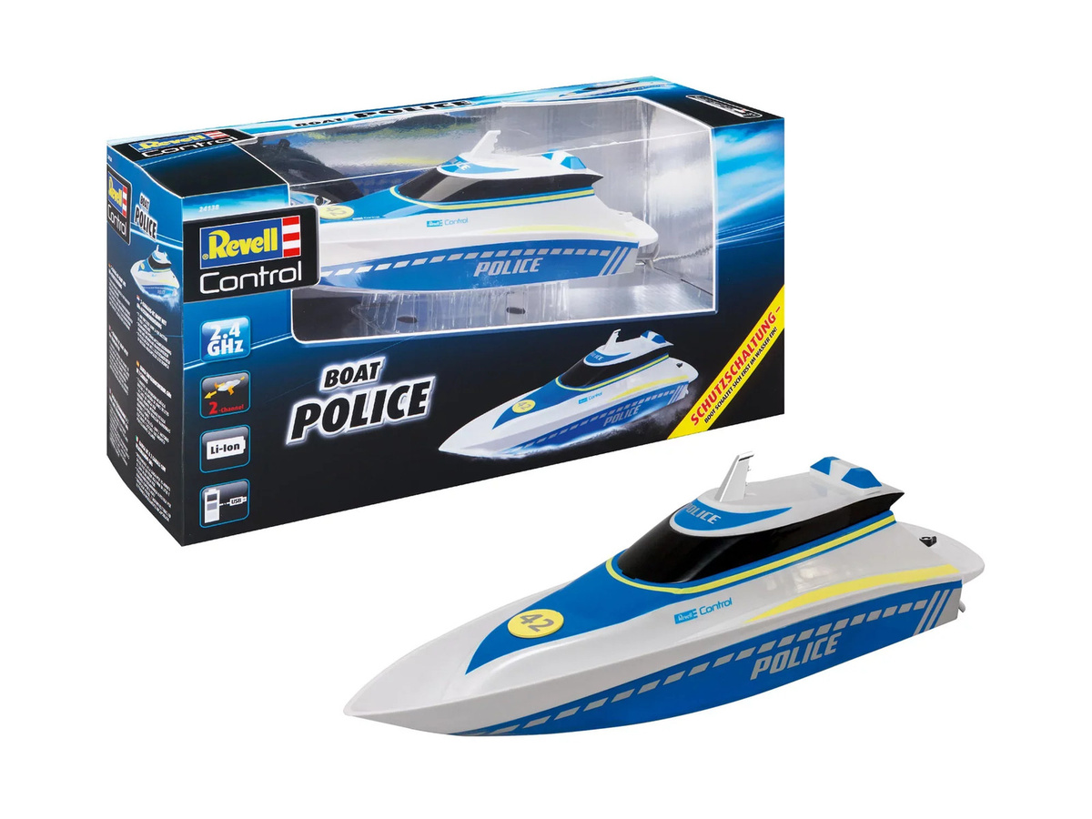 Revell Waterpolice RC Motorboot ab 8 Jahren - Bild 3