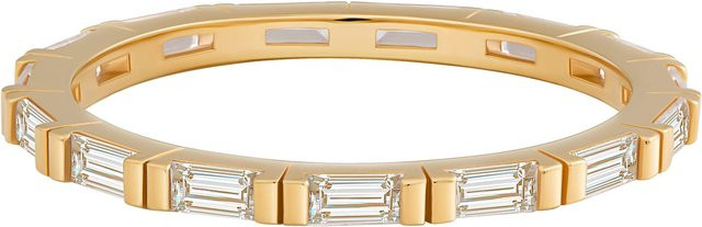 cai Ring 925 Silber vergoldet, Zirkonia, Unisex - Bild 1
