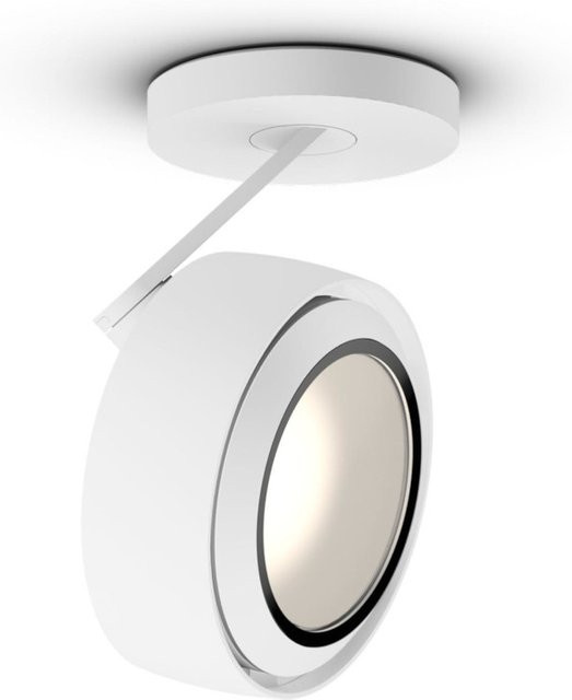 Occhio Più R alto 3d up VOLT LED-Deckenstrahler in Weiß matt mit Glas-Cone und warmweißem Licht (3000K) - Bild 1