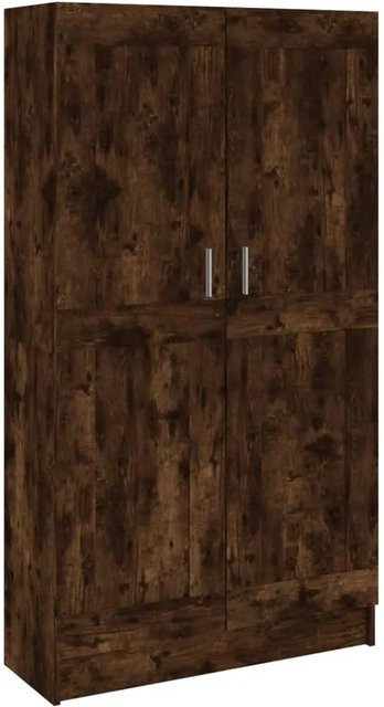vidaXL Bücherschrank Eiche braun B/T/H: 82,5 x 30,5 x 150 cm - Bild 1