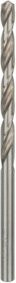 Bosch HSS-G Metall-Spiralbohrer DIN 338, Durchmesser: 5,4 mm, Gesamtlänge: 93 mm, 10er Pack, Silber - Bild 1