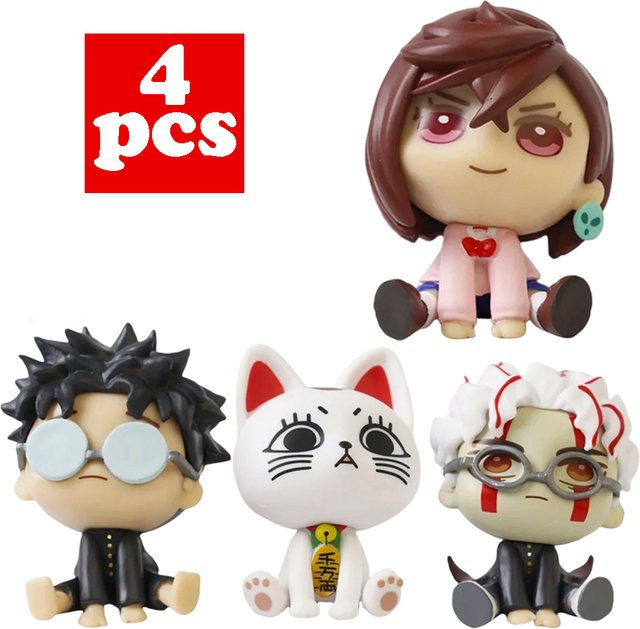 Bandai DanDadan Figuren, 4-teiliges Set, Actionfiguren, Bunt / Mehrfarbig - Bild 1