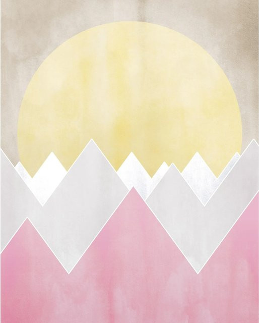 Komar Fototapete Vlies Sunrise Spring in Multicolour, Breite: 200 cm, Höhe: 250 cm - Bild 1