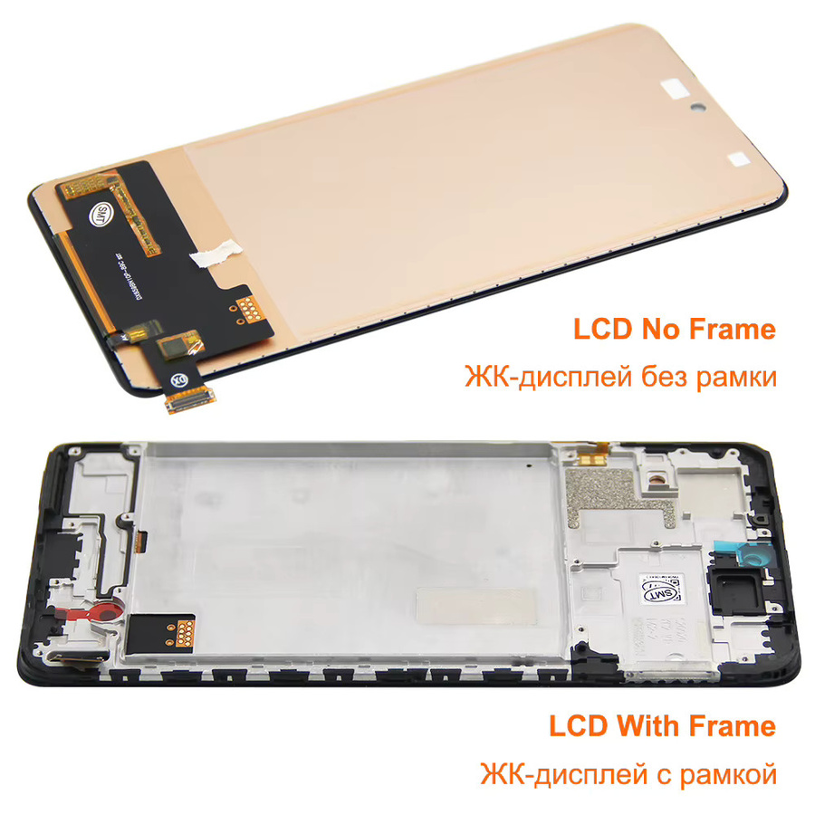 OLED/TFT LCD Display mit Touchscreen Digitizer Montage für Xiaomi Redmi Note 10 Pro 4G, Farbe: Schwarz, Modell M2101K6G M2101K6R - Bild 2