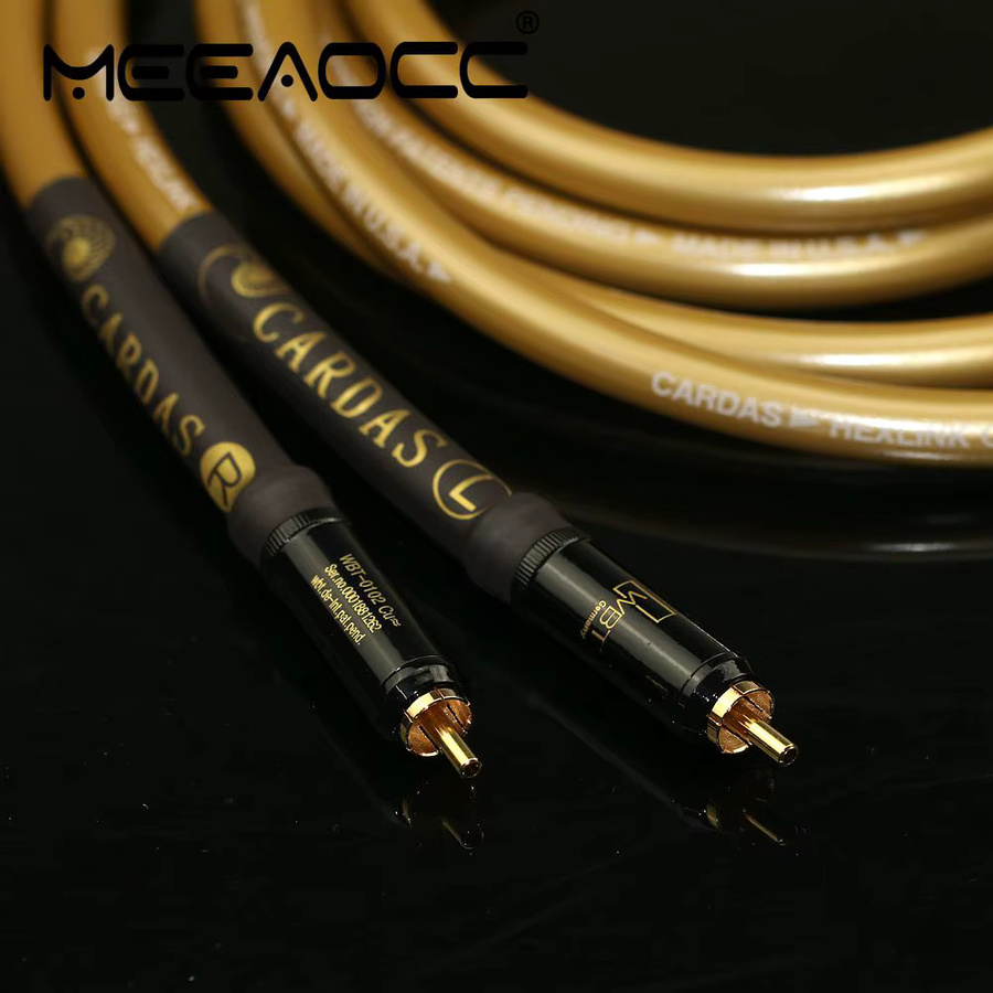 Cardas Golden Ratio 5-C RCA Audiokabel in Gold für HiFi-Endgrade Verbindungen - Bild 2