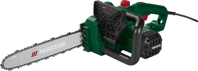 PARKSIDE Elektro-Kettensäge PEKS 1600 C3 mit 3/8 Zoll Kette und Schwertschutz - Bild 1