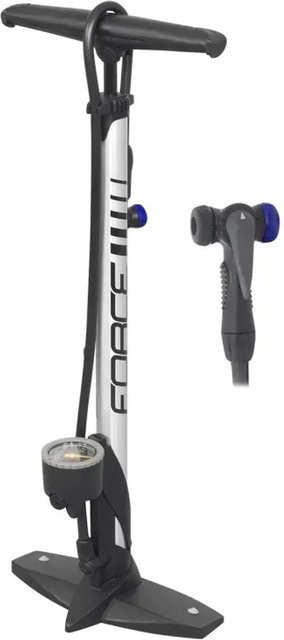 Force Standpumpe in Silber aus Aluminium mit 11 Bar - Bild 1