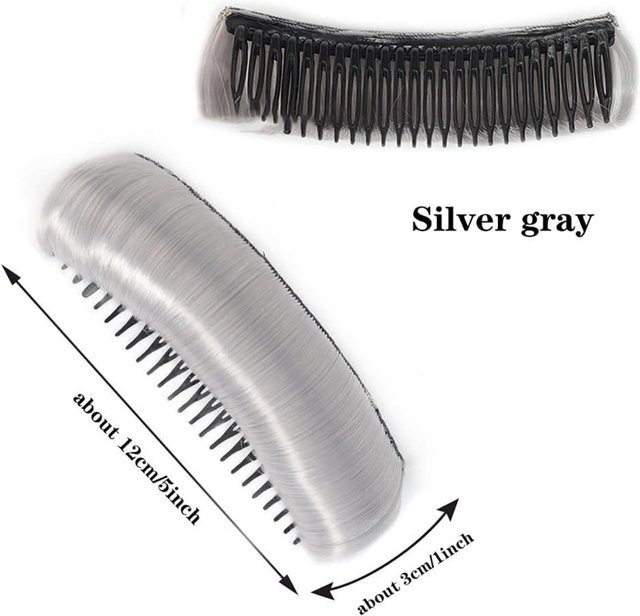Bloom Locks Volumen-Pad Wurzellift-Einsatz Kamm für feines Haar, Damen - Bild 1