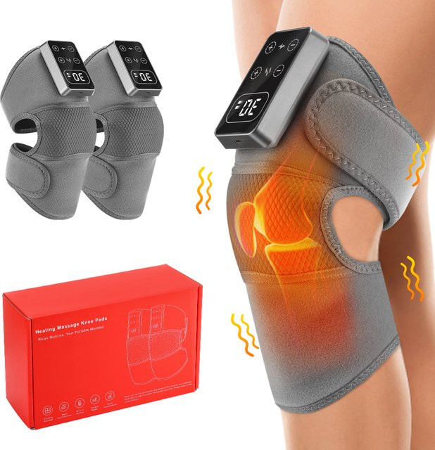 Elektrisches Gelenkmassagegerät für Knie, Schulter und Ellenbogen mit Vibration und heißer Kompresse - Bild 1