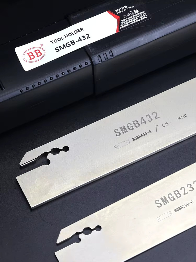 BB SMGB Groove Drehwerkzeug Cutter Halter für MGMN in Silber - Bild 6