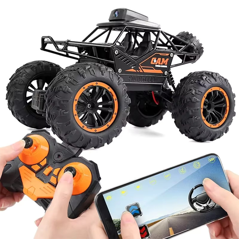 CONUSEA RC Auto, 1:18, ferngesteuertes Kletter-Offroad-Rennfahrzeug, mit HD-Kamera, WLAN-App, 4WD - Bild 5