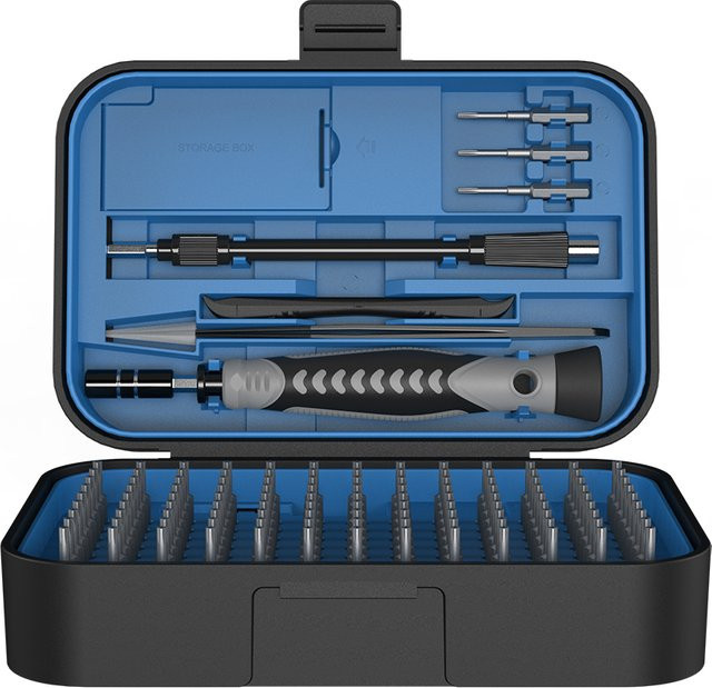 E·DURABLE Schraubendreher-Set mit magnetischen Torx- und Phillips-Bits in Orange für präzise Reparaturen an Xiaomi, Smartphone und PC - Bild 1