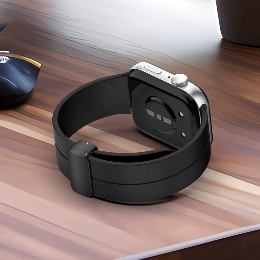 LCAPLE Uhrenarmband für Huawei Uhr Fit 3, Silikon, Schwarz, Unisex - Bild 1