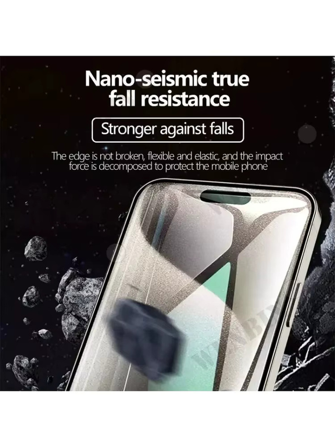 5er Pack Hydrogel-Displayschutz Folie für Apple iPhone 17 16 15 14 13 12 11 Pro Max Plus Mini SE XR XS transparent - Bild 6