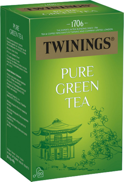 Twinings Pure Green Tea, Teebeutel, 20 Stück, 40g - Bild 1