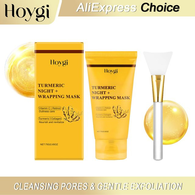 HOYGI Kurkuma-Kollagen Maske, Gesicht, 75 g - Bild 1
