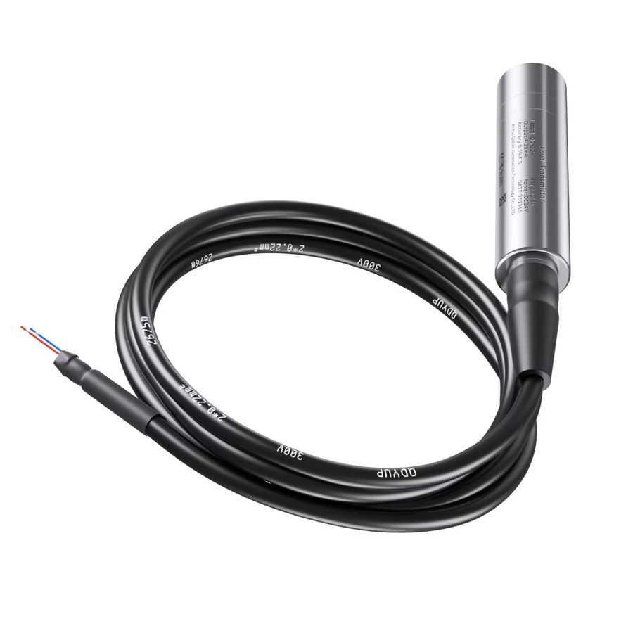 XUYANGQIDIAN Hydrostatischer Wasserstandsensor Transmitter mit 4-20mA, 0-10V und RS485 in Silber - Bild 2