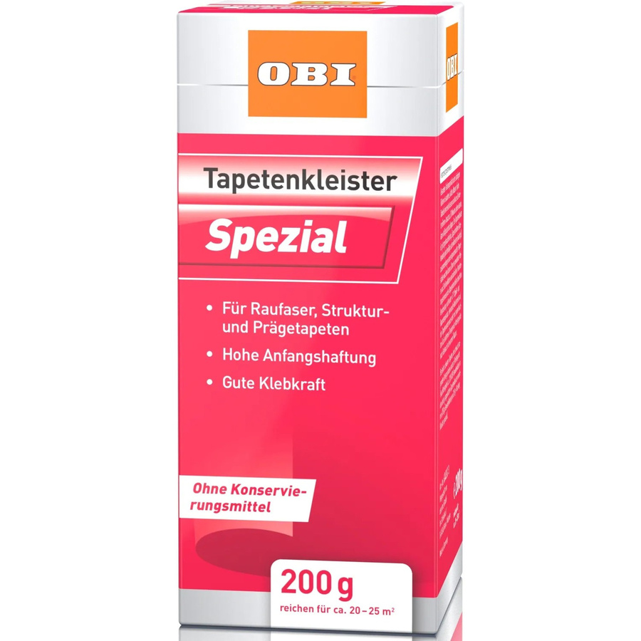 OBI Tapetenkleister Spezial mit synthetischem Harz, 200 g - Bild 2
