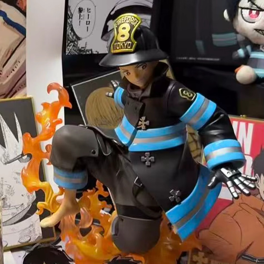 Bandai Enn Enn no Shouboutai, Shinra Kusakabe, Actionfigur, 16cm - Bild 3
