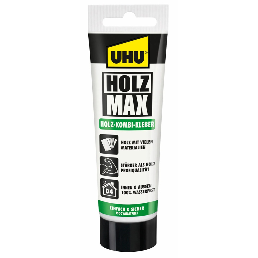 UHU Holz Max Konstruktionskleber Polyurethan wasserfest 100 g - Bild 2