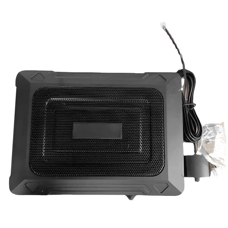 Podofo Aktiver Subwoofer 1000W HIFI Auto Lautsprecher mit Aluminium Gehäuse in Schwarz - Bild 5