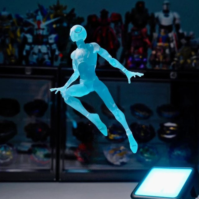 Bandai Marvel Spider-Man 2.0 Miles Morales, Actionfigur, Transparent, 15 cm - Bild 1