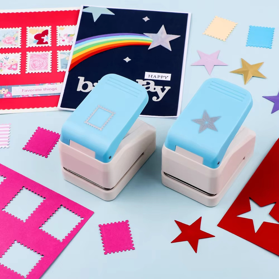 3D-Stern-Prägestempel und Papierstanzer für Scrapbooking, Journaling und DIY-Kartenherstellung aus Kunststoff - Bild 2