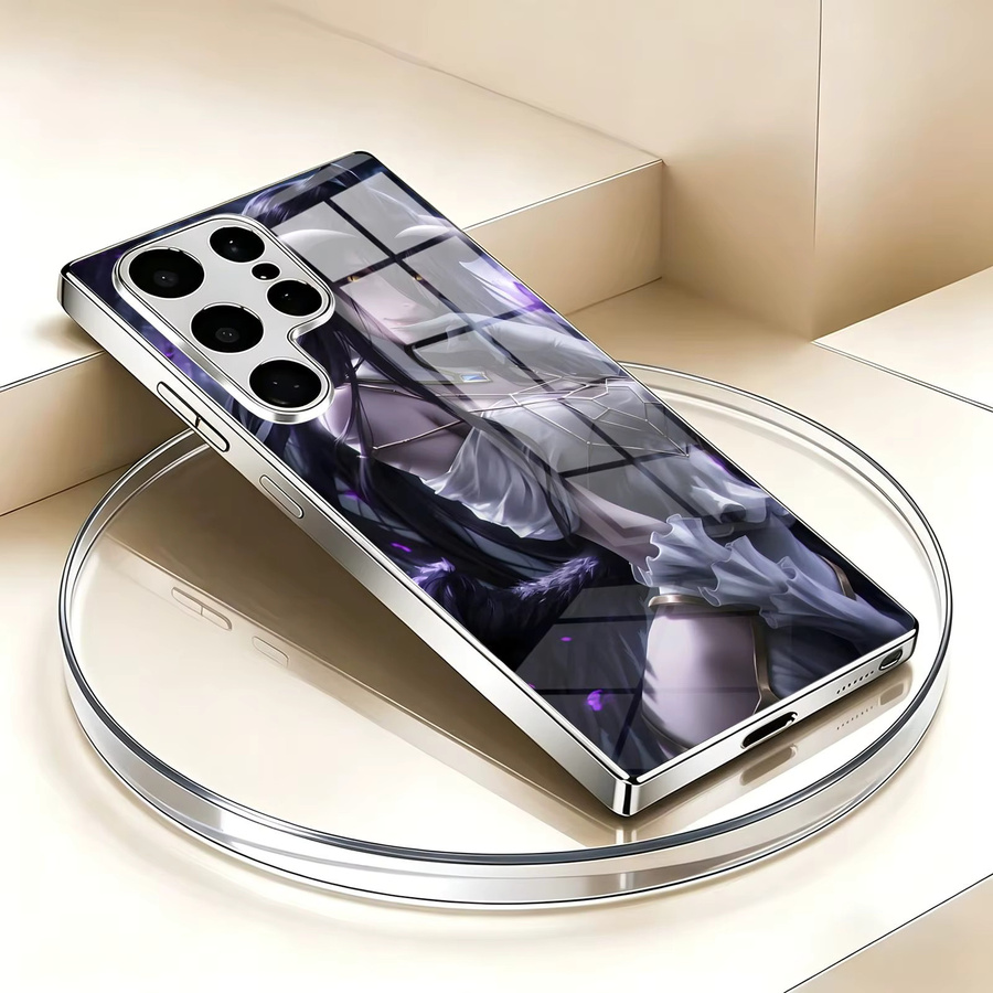 Anime Overlord Handyhülle aus galvanisiertem Glas für Samsung Galaxy S26 S25 S24 S23 S22 S21 Plus Ultra und Note20 - Bild 2