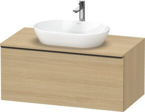 Duravit Waschtischunterschrank D-Neo wandhängend, Farbe Weiß, B: 100 cm, H: 55 cm, T: 45,9 cm - Bild 1