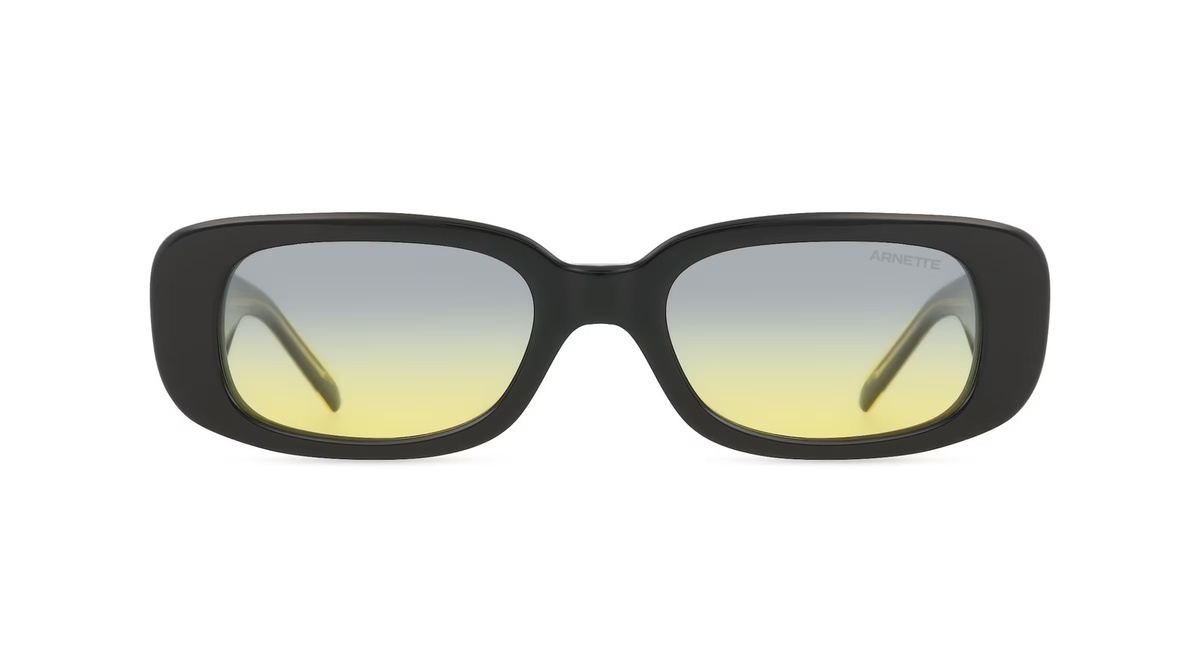 Arnette AN4317 Sonnenbrille, Herren, Vollrand, Quadratisch, Acetat, Schwarz - Bild 1