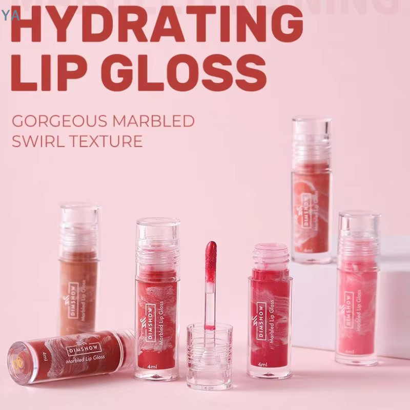 DIMSHOW Lipgloss, 6 Farben, Marmoriert, Glänzend - Bild 4