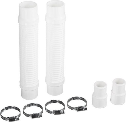 Mr. GARDENER Schlauchanschluss-Set in Weiss für Schläuche mit Ø 32 – 38 mm - Bild 1