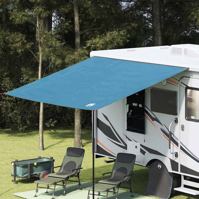 vidaXL Wasserfester Tarp mit Dach in Blau, B/T: 350 x 240 cm - Bild 2