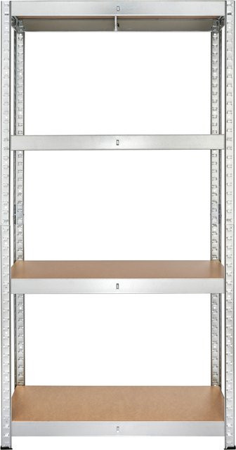PARKSIDE Haushaltsregal aus verzinktem Stahl mit verstellbaren Regalböden, B/T/H: 75 x 30 x 150 cm - Bild 1