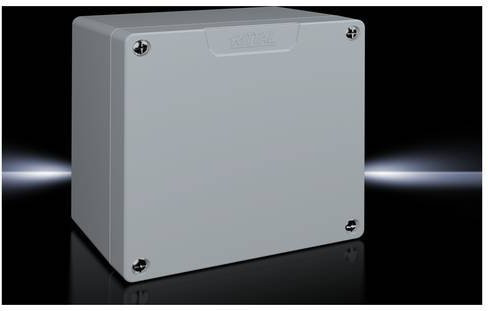 Rittal Universal-Gehäuse aus Aluminium in Grau, B/H/T: 16,0 x 9,0 x 16,0 cm - Bild 2
