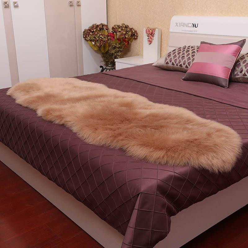Yiran Furniture Plüsch-Teppich für Wohnzimmer und Schlafzimmer, waschbarer Samt-Teppich, B/B: 40 x 60 cm - Bild 1