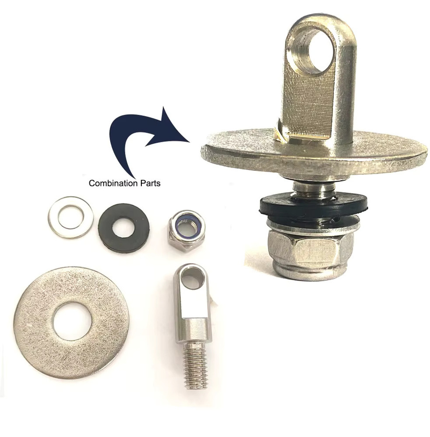 Hardware-Kit aus Stahl für Munitionsboxen und Bullet Safes, passend für 50 Cal und 30 Cal - Bild 2