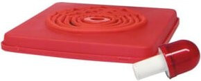 Faltbarer Leitkegel von Industrial Quality Supplies in Rot mit Nylonbezug, Höhe: 39,0 cm, Breite: 25,0 cm, Tiefe: 25,0 cm - Bild 1