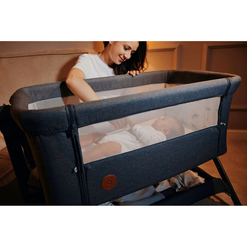 Lionelo Beistellbett Leonie Plus 3in1 in Grau - Bild 3