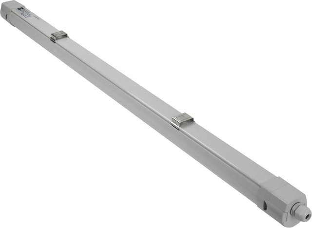 E2 Elektro LED Feuchtraum-Wannenleuchte Pro S in Grau mit 18 W und IP65 Schutzart - Bild 1