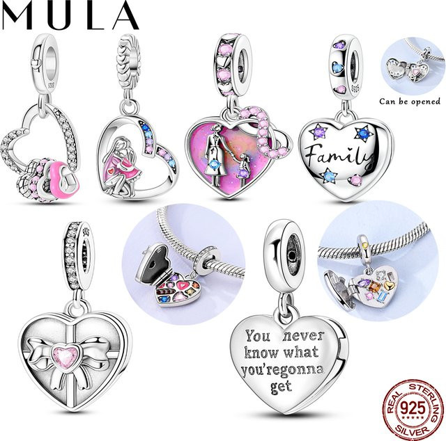 MULA Anhänger, 925 Silber, Perle, Zirkonia - Bild 1