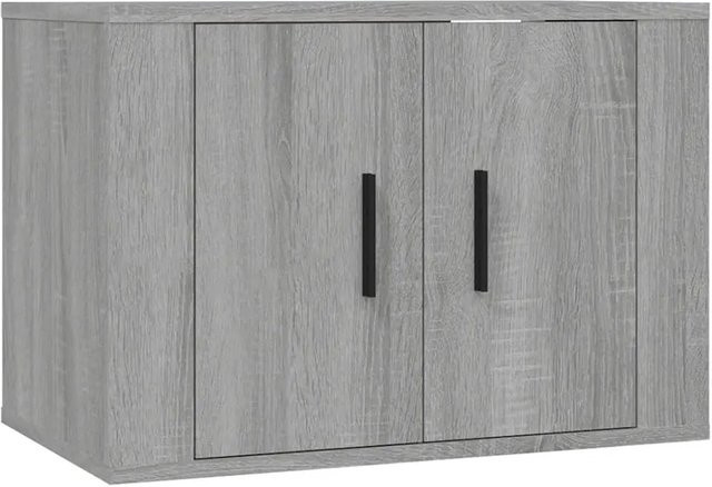 vidaXL TV-Wandschrank in Grau Sonoma, B/T/H: 57 x 34,5 x 40 cm - Bild 1