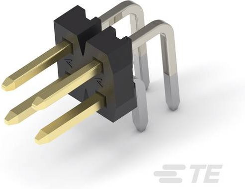 TE Connectivity Einbau-Stiftleiste Standard 2842164-2 Schwarz - Bild 1