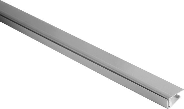 Grosfillex Abschlussprofil 5 - 8 mm klippbar in Grau, Länge: 260 cm - Bild 1