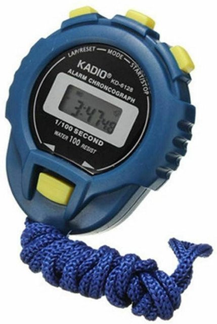 Wosawe Digitale Stoppuhr, Multifunktions-Timer, blau, Unisex - Bild 1