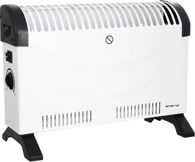 Emerio Konvektor CH-128215.3 in Weiß mit 2000 W Leistung, Thermostat und Standgerät, B/H/L: 20 x 32,8 x 46,5 cm - Bild 1