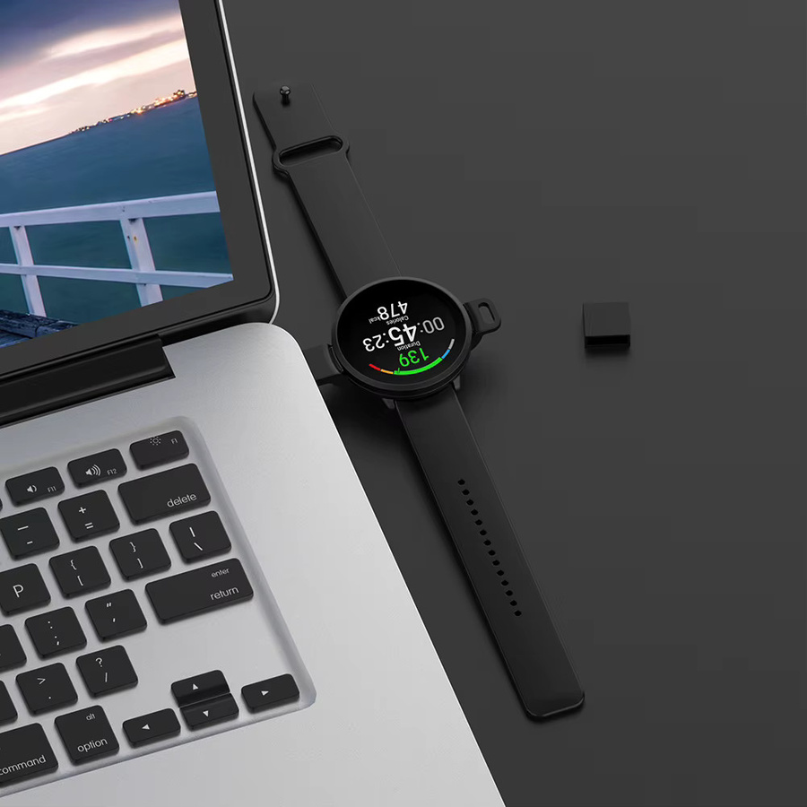 ALLOET Zubehör-Set für POLAR Unite mit USB-Ladekabel und Armbändern in Schwarz - Bild 2