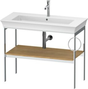 Duravit Waschtisch-Konsole White Tulip in Weiß, B/T: 98,4 x 45 cm - Bild 1