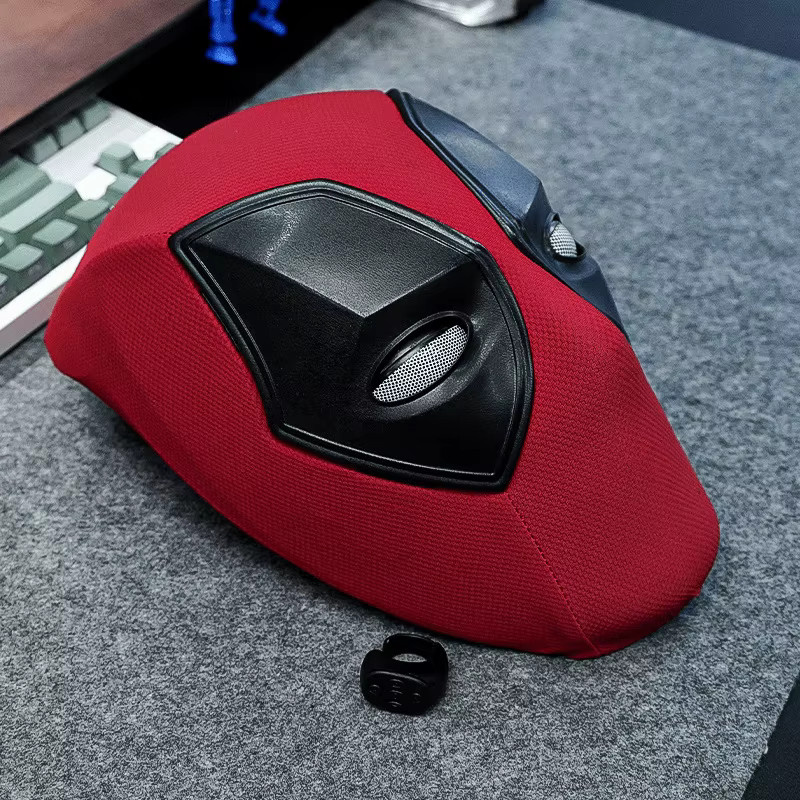 Hot Toys Deadpool Kopfhörer-Elektrohelm, COS-Maske, mit Blinkfunktion und Leuchteffekt, Marvel - Bild 5