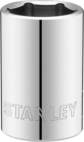 Stanley 1/2 Zoll 6-Kant Stecknuss 18 mm in Silber - Bild 1
